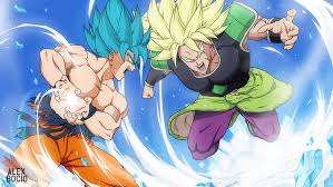 Film Dragon Ball Super Broly Broly Dragon Ball Goku Super Saiyan Blue Wallpaper Hd Wallpaperbetter Omega shenron ssj is dominated by broly id say that ssj2 would be about even so ssj3 would be able to beat him so ssj4 would probably dominate him and since omega shenron is stroger than ssj4. goku super saiyan blue wallpaper hd
