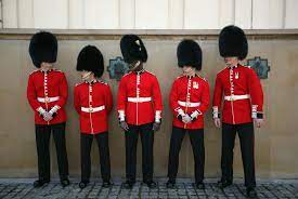 How To Identify The Foot Guards At Buckingham Palace Queens Guard Buckingham Palace British Guard