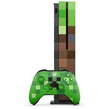 Minecraft xbox one one piece. Amazon Com Xbox One S 1tb Limited Edition Console Minecraft Bundle Discontinued Video Games