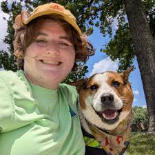 What type of hiking pole is best for hiking with a dog?