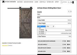 We went for a single z diagonal in the end, since the door would go on a pantry and the kitchen is small. How To Order A Barn Door Artisan Hardware