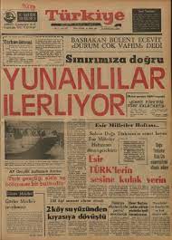 Harekâtın ilk ayağı yunanistan hükûmetinin desteğiyle gerçekleştirilen 15 temmuz 1974 darbesinin. Kibris Baris Harekati Nda Turkiye Gazetesi Mansetleri Tg Mobile