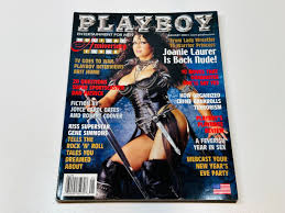 Playboy Magazine January 2002 Joanie Laurer XENA Gene Simmons Joyce Carol  Oates | eBay