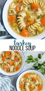 Turkey Noodle Soup Turkey Soup Recipe Turkey Soup Instant Pot Soup Recipes