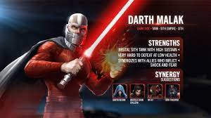 Her team had just cornered the sith lord on the bridge, but before they could engage him in combat his. Darth Malak Guide Aegis