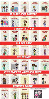 33 Class Jobs Posters Class Jobs Job Poster Classroom Jobs