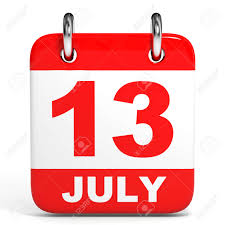 Podrás acceder al contenido completo de esta portada el martes a. Calendario En El Fondo Blanco 13 De Julio Ilustracion 3d Fotos Retratos Imagenes Y Fotografia De Archivo Libres De Derecho Image 29626523