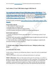 Listening section merupakan salah satu bagian dalam soal un bahasa inggris smk. 50 Contoh Soal Latihan Un Dan Unbk Bahasa Inggris Smk Paket A Docx Soal Ini Di Upload Di Www Bospedia Com Jika Tidak Ada Jawaban Kunjungi Course Hero