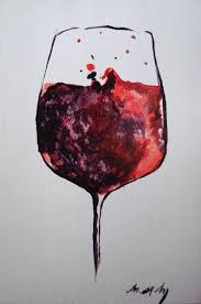 I Would Love To Design A Bar Around This Painting Wine Art Wine Painting Wine
