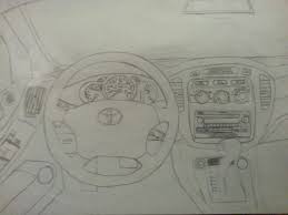 2004 Style Toyota Highlander Interior Toyota Highlander Interior Toyota Highlander Female Sketch