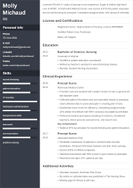 new grad nursing (rn) resumeexamples