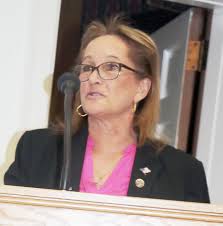 MPK Village Mayor Daniel Pearl and Trustees Tina Schiaffino and  ChristineWiss sworn into office