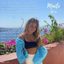 welcome to the start of NEW MEMBER MONDAY with PC'23! 💋 featuring: Maite  Morales BC '26 hometown: San Juan, Puerto Rico major: Psychology Allie  Eisenberg BC '26 hometown: Glen Rock, NJ major: