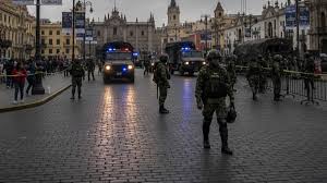 Peru state of emergency 2025
