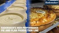 Rademaker's high-performance pie and flan production line
