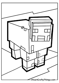 There is a wide variety of minecraft coloring pages. Minecraft Coloring Pages Updated 2021