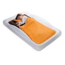 The Shrunks Tuckaire Toddler Inflatable Travel Bed Toddler Travel Bed Portable Toddler Bed Toddler Travel