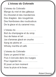 Fiche d'exercices à imprimer pour le cp, ce1 et ce2. Ipotame Tame Cp Ce1 Produire Un Ecrit Creation Poetique