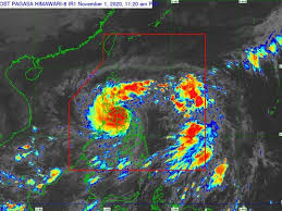 The center of the eye of typhoon fabian was estimated based on all available data at 740 km east northeast of itbayat, batanes. Typhoon Signal No 4 Raised Over 6 Philippine Provinces 20 Times The Land Area Of Singapore Philippines Gulf News