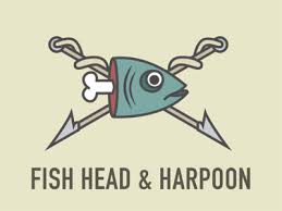 Fish Head Harpoon In Game Company Logo Fish Logo Company Logo Fish