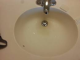 old water stained sink. picture of
