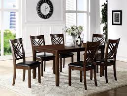 Check out our 7 piece dining table selection for the very best in unique or custom, handmade pieces from our dining room furniture shops. Eloise 7 Pc Dining Room Table Set Set Km Home Furniture Mattress
