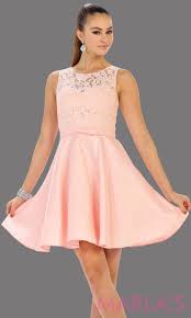 Little Fairy Blush Pink Dresses Light Pink Dress Grad Dresses Short
