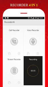 It is one of the best and most advanced call recorders in the play store and offers many . All In 1 Recorder Call Voice Screen Video For Android Apk Download