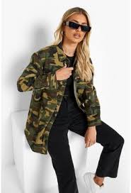 See more ideas about fashion, clothes, camouflage outfits. Camouflage Jacken Camouflage Tarnmuster Mode Boohoo De