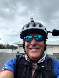 Cycling south from Seminole City Park