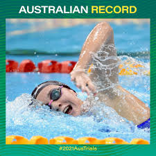 In 2015, titmus and her family moved from tasmania to queensland for better training opportunities. Swimming Australia Ø¹Ù„Ù‰ ØªÙˆÙŠØªØ± New Australian Record This Girl Is On Fire Ariarne Titmus Has Broken Another Record This Time In The 800m Free Beating The Previous Record By