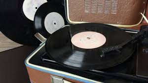 Italian model lf 711 turntable from lesa 1960s for at pamono. Slow Dolly Shot Of Vinyl Stock Footage Video 100 Royalty Free 1036899380 Shutterstock