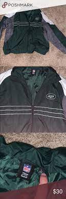 Reebok Ny Jets Vintage Windbreaker Vintage Windbreaker Fur Leather Jacket Plaid Pullover