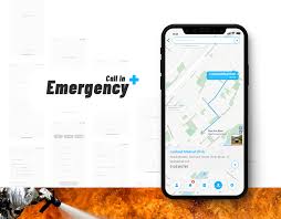 Check Out This Behance Project Call In Emergency Mobile App Https Www Behance Net Gallery 63538021 Call In Emergenc Mobile App Ios App Design Emergency