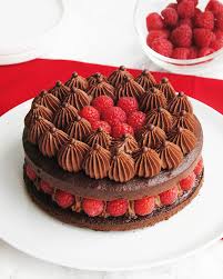 Vous avez envie de faire un number cake? Layer Cake Chocolat Framboise Les Degustations Dangereuses