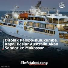 .lowongan pekerjaan kapal pesiar, info lowongan kerja kapl pesiar terbaru, info lowongan kerja kapal pesiar, loker kapal pesiar, gaji kapal pesiar 2015, lowongan kerja kapal pesar australia. Kapal Pesiar Asal Australia Coral Adventure Yang Sebelumnya Ditolak Sandar Di Kota Palopo Dan Kab Makassar Info