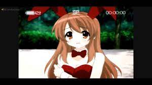 The Melancholy of Haruhi Suzumiya - Mikuru in the bunny suit again - YouTube
