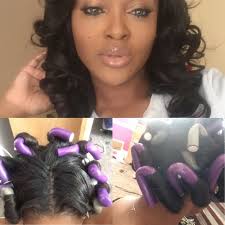 Ig Beauteousvisionn Flexi Rods Medium Length Hair Natural Hair Styles Medium Length Hair Styles Hair Styles