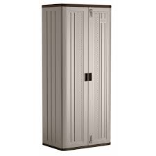 Suncast Resin Base Storage Cabinet Locker 72 H X 30 W For Garage Home Shed Gray Walmart Com Locker Storage Storage Outdoor Storage Locker