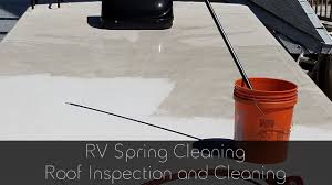 Are you tired of algae or fungus growth on your roof? Rv Roof Inspection And Cleaning Youtube
