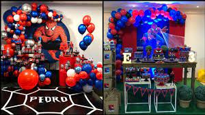 Diy spiderman theme birthday banner #adorablecrafts. Diy Spiderman Birthday Theme Decorations Spyderman Birthday Theme Ideas For Decor Youtube