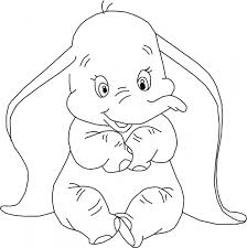 Dumbo is a 1941 american animated film produced by walt disney. Dumbo Colouring Pages Coloring Home