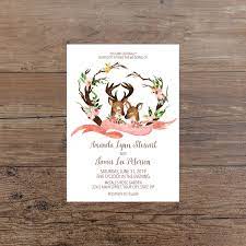 Wedding Invitation Printable Woodland Wedding Invite Woodland Animal Wedding Invite Printable Wedding Invitations Deer Wedding Invitations Wedding Invitations
