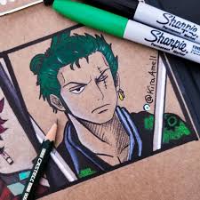 Zero darling franxx anime hair wallpapers pfp 1080 2k aesthetic 4k pink frankxx fondo alphacoders pantalla eyes fondos escritorio fallback. Fanart Zoro Drawn By Kiraamell Onepiece