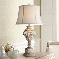 Luke Mercury Glass Table Lamp With Built In Led Nightlight 7y687 Lamps Plus Hanging Lamp Shade Table Lamp Glass Table Lamp
