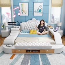 We spend a lot of time in our beds. Modern Designs Master Bedroom Furniture Smart Massage King Size Beds Buy At The Price Of 1 608 00 In Aliexpress Com Imall Com