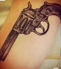 Women are not alone as men also decorate their gun tattoo designs in similar ways, which helps to downplay the high hype and criticism around them. Pin On Weapon Tattoos For Men