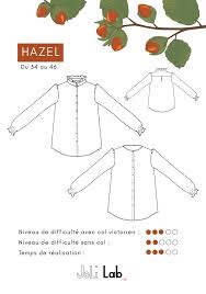 Decouvrez La Chemise Hazel Notre Patron Ideal Pour L Automne Incontournable Et Feminine Elle Est Accessible Aux Debutantes Et E Haute Couture Chemise Patron