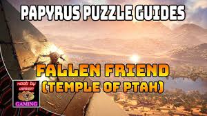 Papyrus Mysteries - Assassin'S Creed Origins Walkthrough & Guide - Gamefaqs