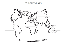 De plus, ils sont l'objet de tensions entre les pays pour leur contrôle. Planisphere Vierge Continents